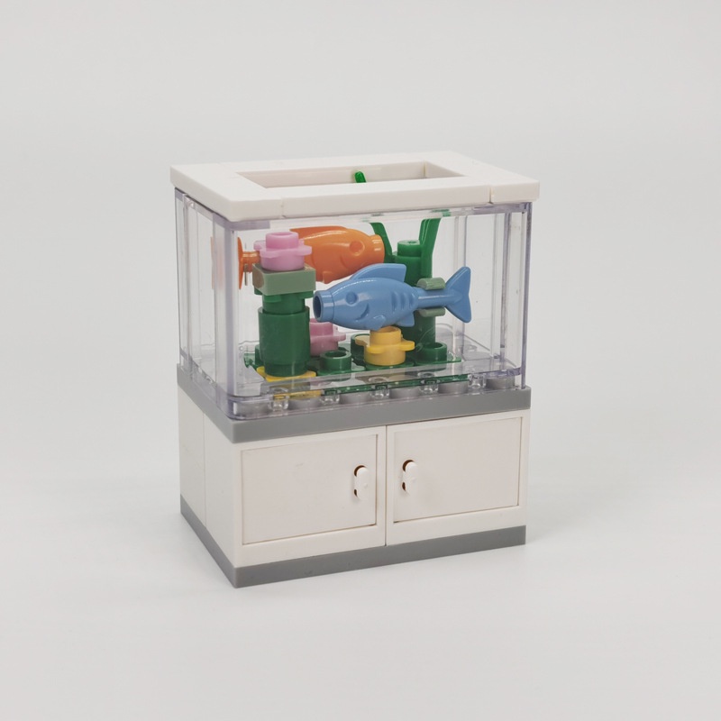 Bộ Đồ Chơi Lắp Ráp Hình Bể Cá DIY Dành Cho Trẻ Em
