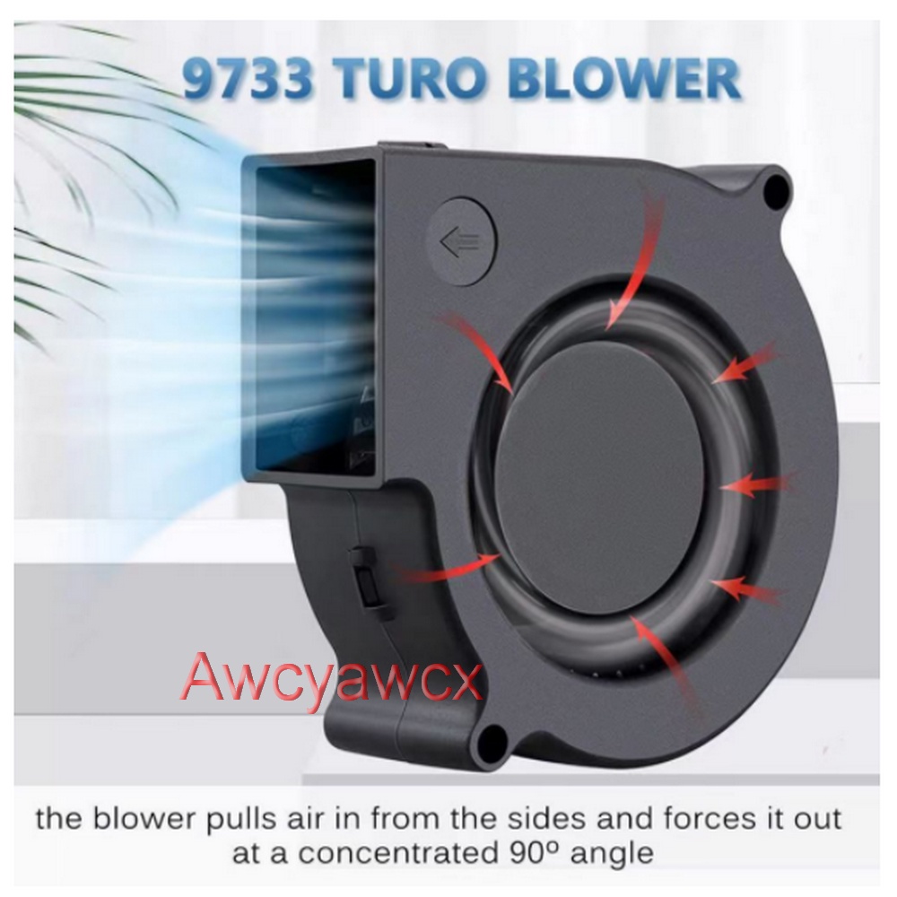 Quạt Thổi Dầu 9733 12V Dành Cho Lò Nướng BBQ