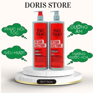 Dầu Gội Xả TIGI Đỏ Dưỡng Ẩm Phục Hồi Siêu Mềm Mượt 970ml * 2 Chính Hãng