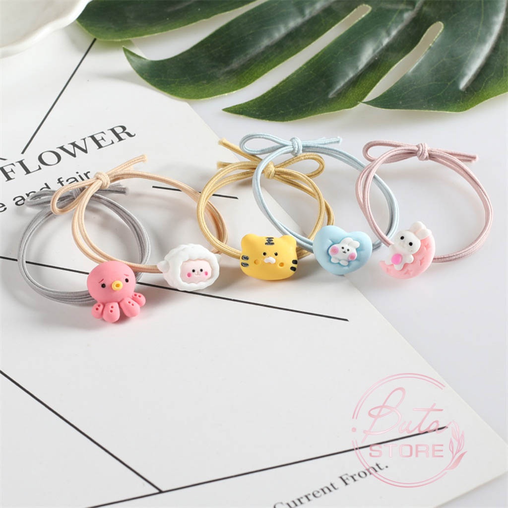 Dây Cột Tóc Hoạt Hình Cute 1 Buta Ct41