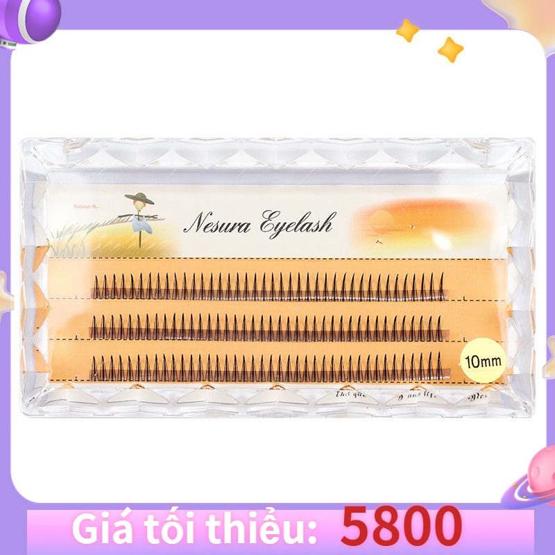 Cặp lông mi giả 3D Cotremyp dáng chữ A/M trang điểm tự nhiên