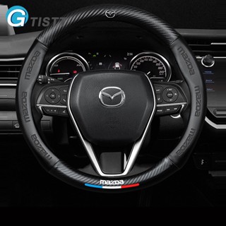 GTISTT BọC Vô LăNg Da BọC Vô LăNg Ô Tô BọC Vô LăNg Cacbon BọC Vô LăNg Oto ỐP Vô LăNg Ô Tô Phụ KiệN Xe HơI Trang Trí NộI ThấT Ô Tô Cho Mazda 3 5 CX7 MX5 6 Wagon CX5 2 RX7 CX30 CX-3 CX8 CX3 Atenza BT50 323 Axela CX9 RX8