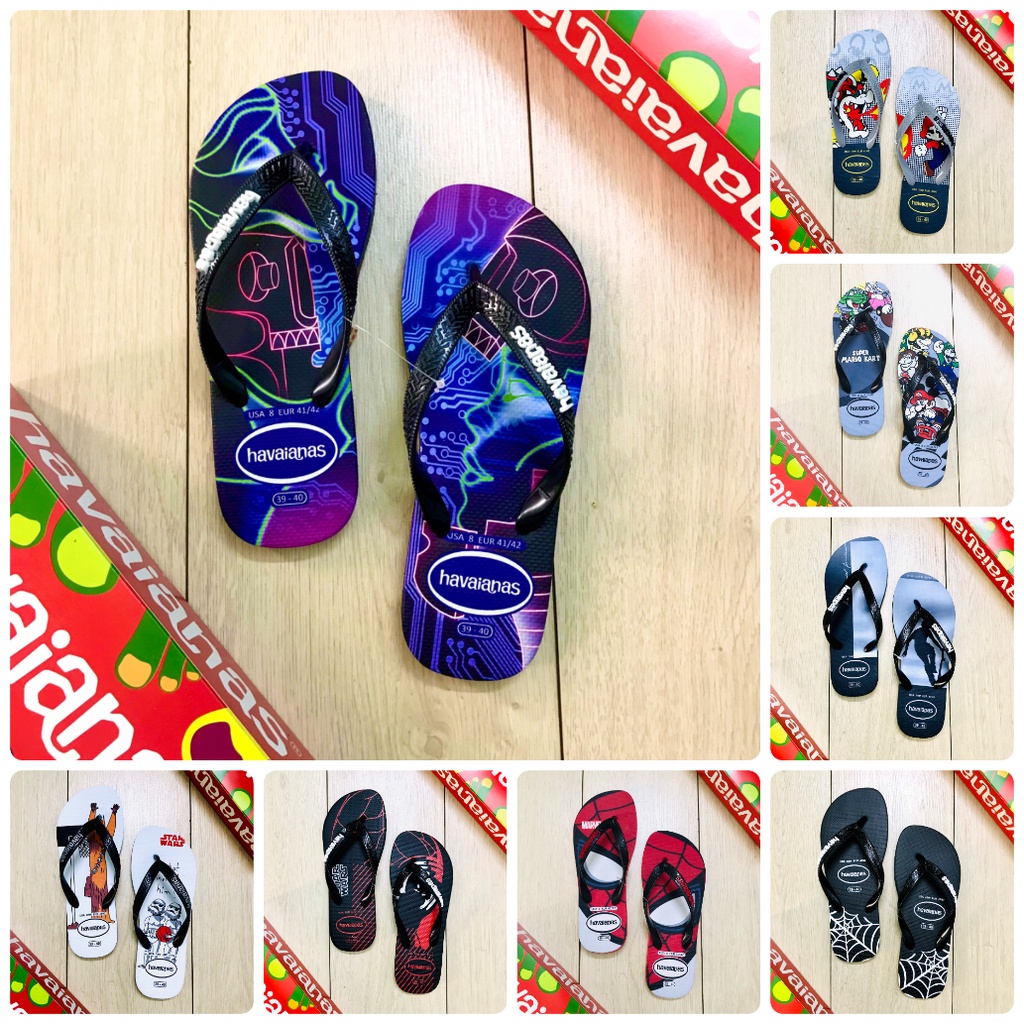 Dép Havaianas Nam Dép Kẹp Nam Thái Lan Tông Lào Havanas Xỏ Ngón Đi Biển Full Box Cao Su Cao Cấp Đẹp Hot Trend