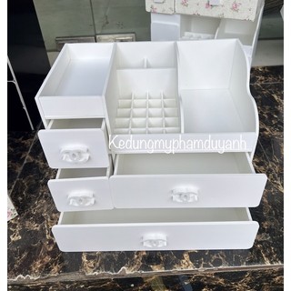 kệ đựng mỹ phẩm MAX PLUS trắng sang trọng loại to nhất