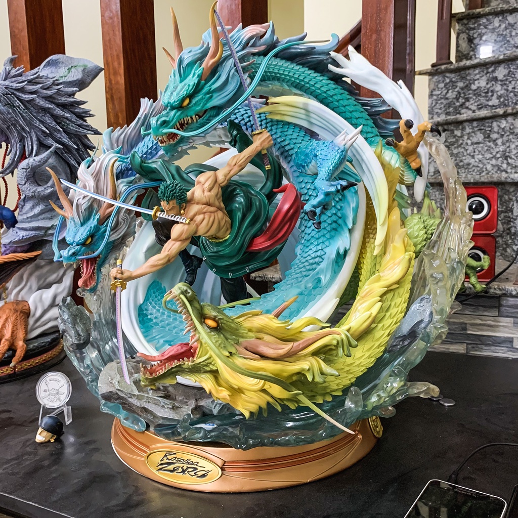 Mô hình zoro tam long siêu khủng - mô hình one piece ( Recast )