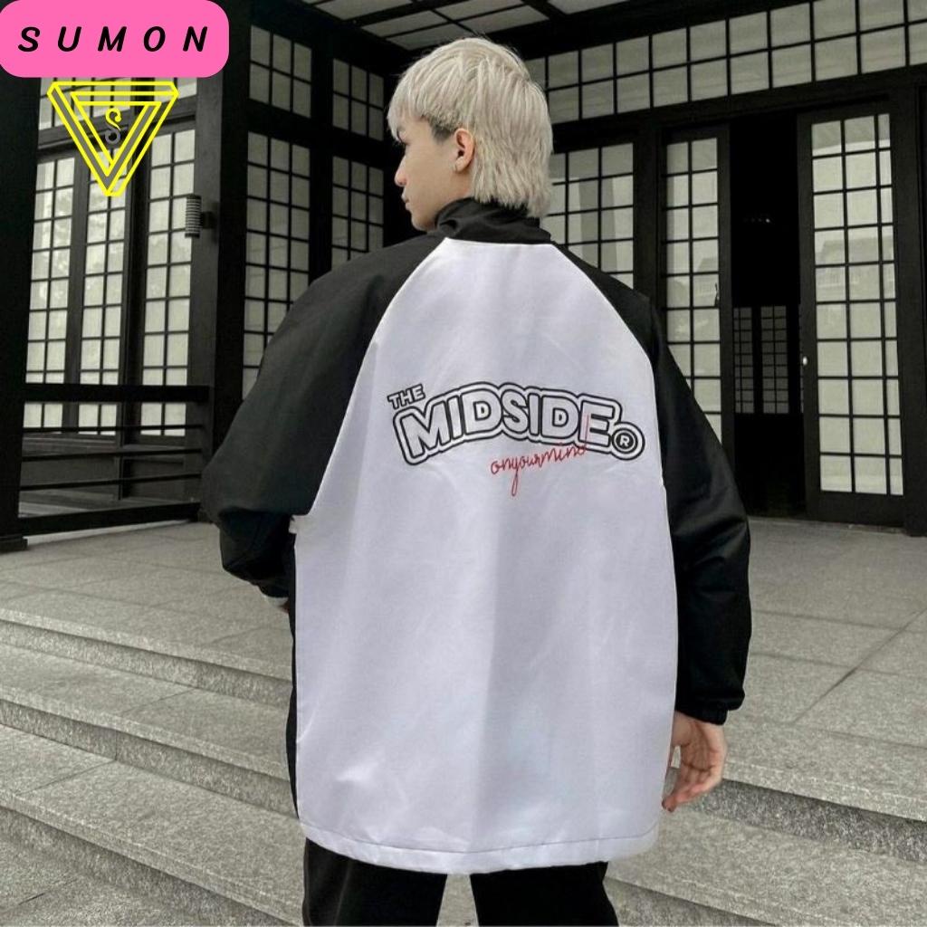Áo Khoác Dù 2 Lớp TMS.MIDSIDE Cặp Đôi nam/nữ phong cách Hàn Quốc Unisex Form Rộng Jacket Ulzzang - Sumon Shop | BigBuy360 - bigbuy360.vn