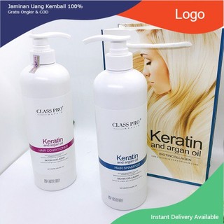 Cặp dầu gội xả keratin class pro 800ml phục hồi, kích thích mọc tóc|hàng chính hãng