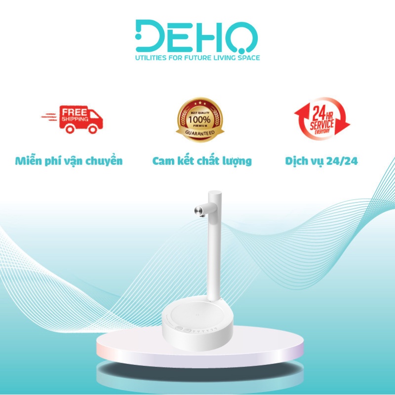 Vòi Bơm Nước Tự Động Có Sạc USB, Máy Hút Nước Điện Tử Thông Minh Hút Bình Nước, Chai Nước Deho