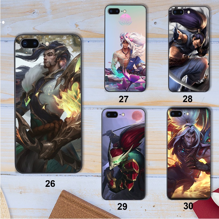 Ốp Iphone 7 / 8 plus in hình tướng yasuo liên minh huyền thoại