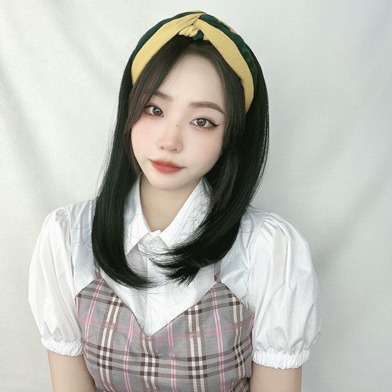 TÓC GIẢ U 3/4 ĐẦU KÈM CÀI BĂNG ĐÔ THỜI TRANG ND076