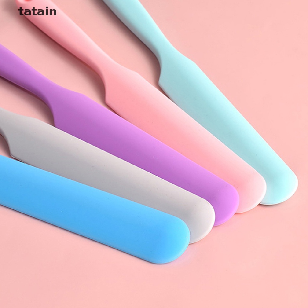 Cây Phới Dẹt Chất Liệu Silicone Dùng Để Trộn Bột Làm Bánh Tiện Dụng
