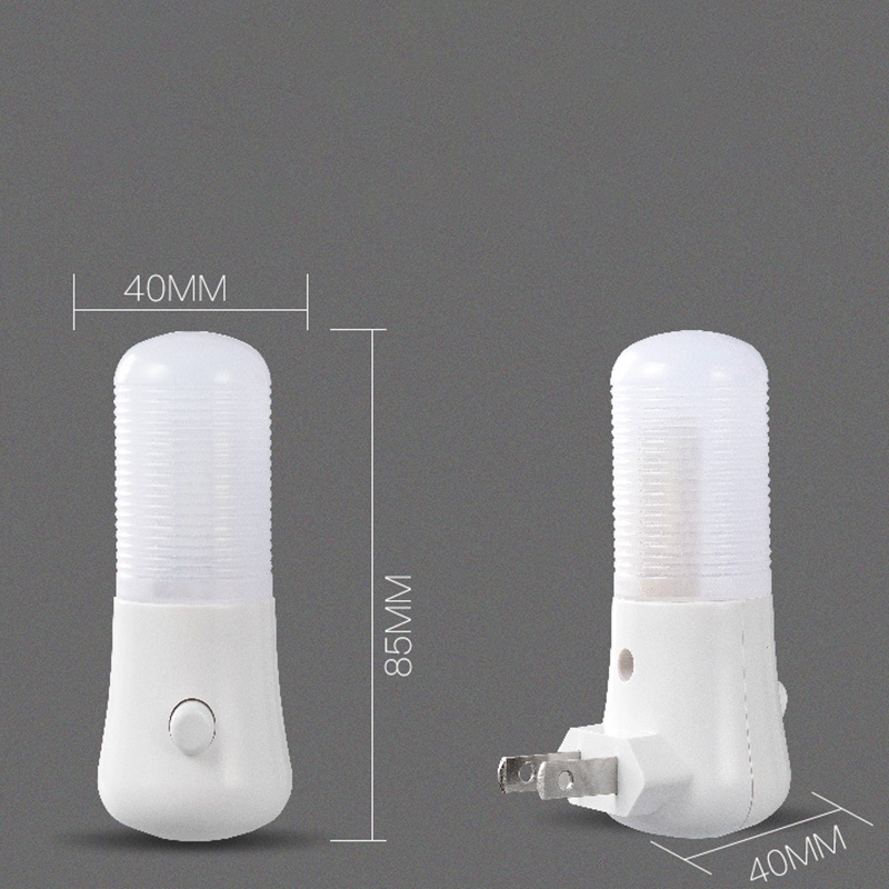 Đèn Ngủ LED Tiết Kiệm Năng Lượng Có Công Tắc Tiện Lợi