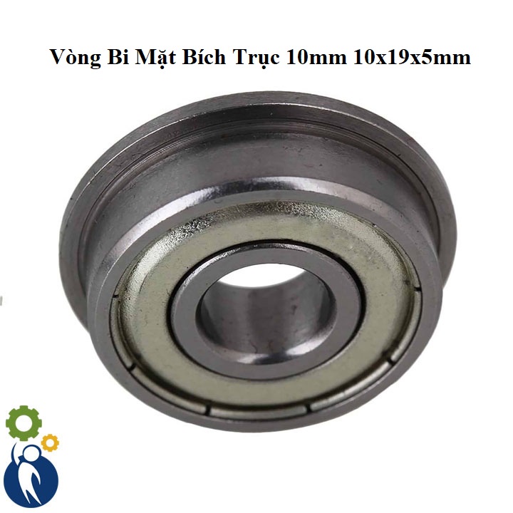 Vòng Bi Mặt Bích Trục 10mm kích thước10x19x5mm
