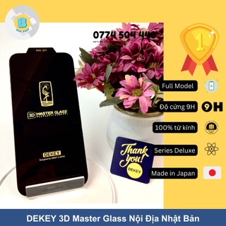 Kính Cường Lực DEKEY 3D Master Glass DELUXE