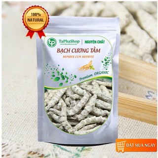 [Hàng Công Ty] - Bạch cương tằm (tằm vôi) khô (thơm, sạch)