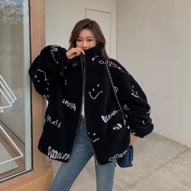 Áo khoác lông thỏ 3 lớp trần bông trần trám hàng QC loại 1