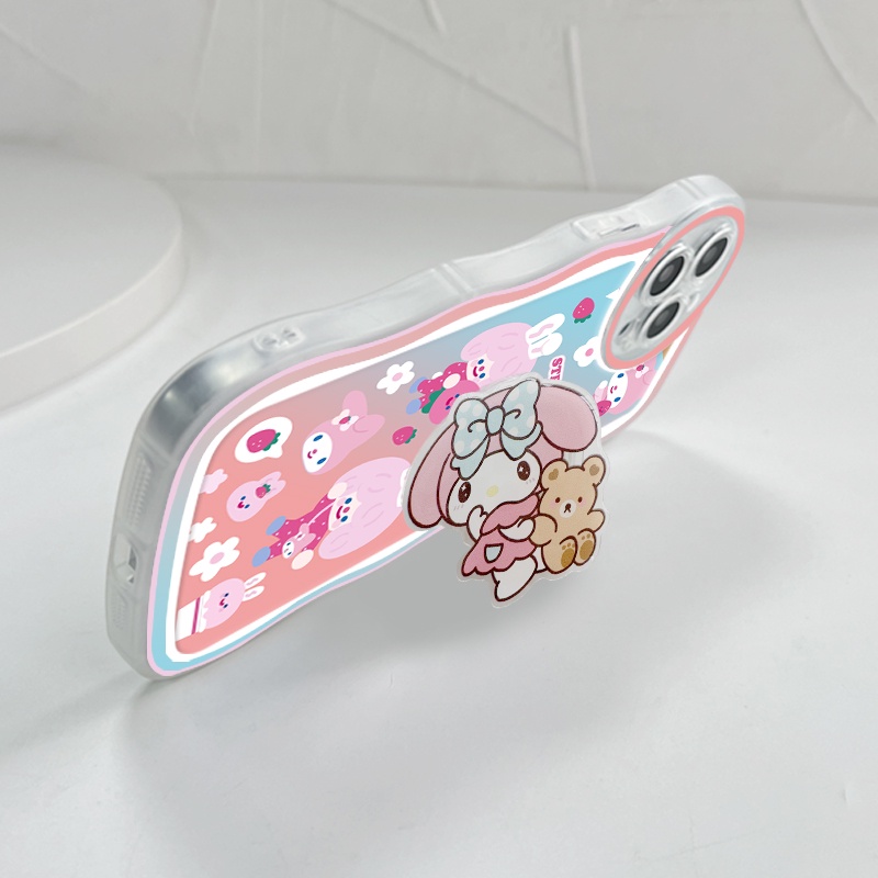 OPPO F11 F9 F7 F5 F1S Youth Pro Cho Ốp lưng điện thoại In Hình Melody Cinnamoroll With Free Holder