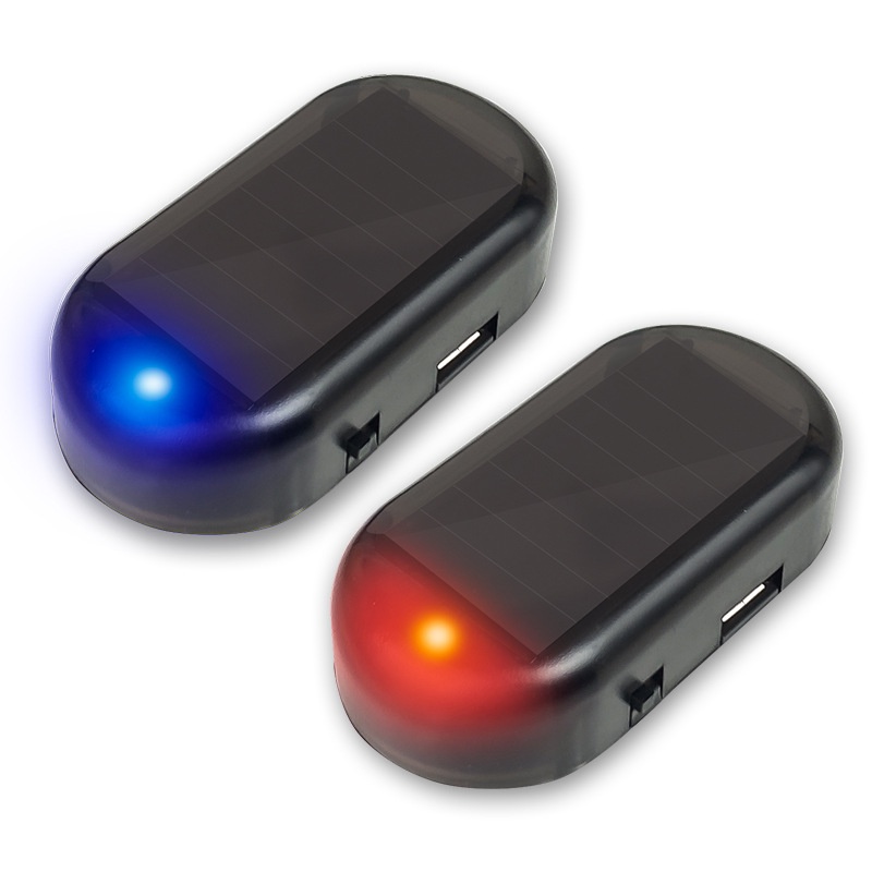 Đèn LED Cảnh Báo Giả Không Dây Sử Dụng Năng Lượng Mặt Trời Chống Trộm