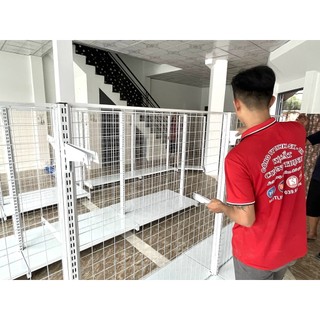 Kệ đầu siêu thị ( Cao 1m5 x dài 0.7m x 4 tầng)