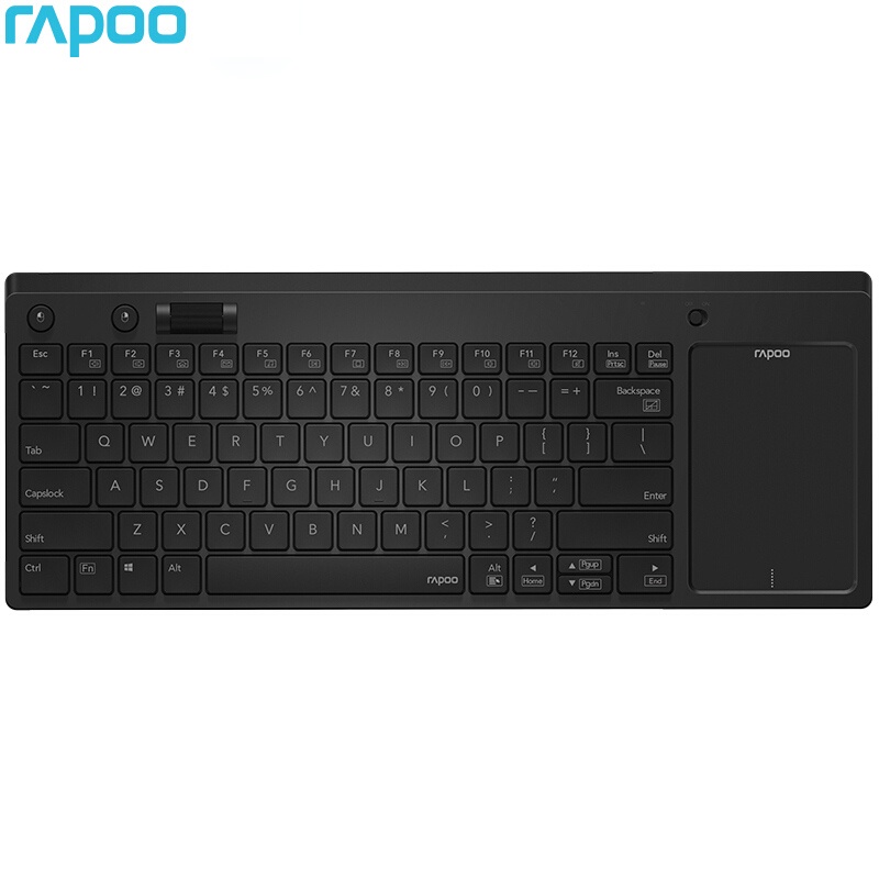 【6 tháng hư hỏng có thể thay mới】RAPOO Bàn Phím Không Dây K2800 Kết Nối USB 2.4G Tiện Dụng Cho Gia Đình / Văn Phòng