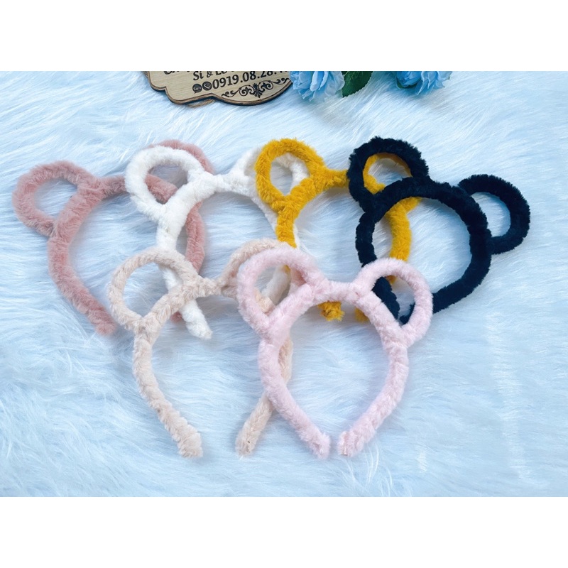 Cài tóc hình tai gấu cho nữ