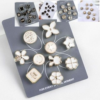 Cài áo.set 10 ghim cài mini siêu dễ thương