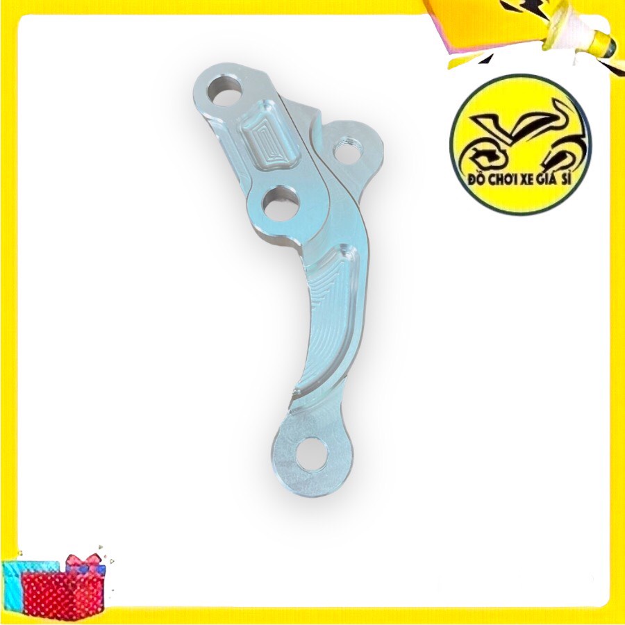 Pát trước Sirius/Ex 2010 đĩa 260/267mm xài heo Adelin 4Pis. Pad heo dầu