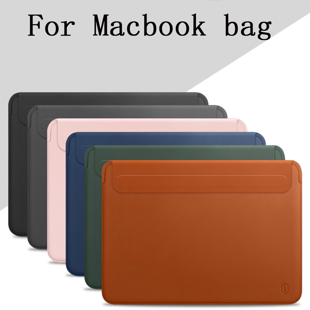 Bao da bảo vệ siêu mỏng cho laptop Macbook Air 13 Pro 13 15 16 Retina 12 A2179 A2141 A1932 A2159 A1706 A1708 A1466