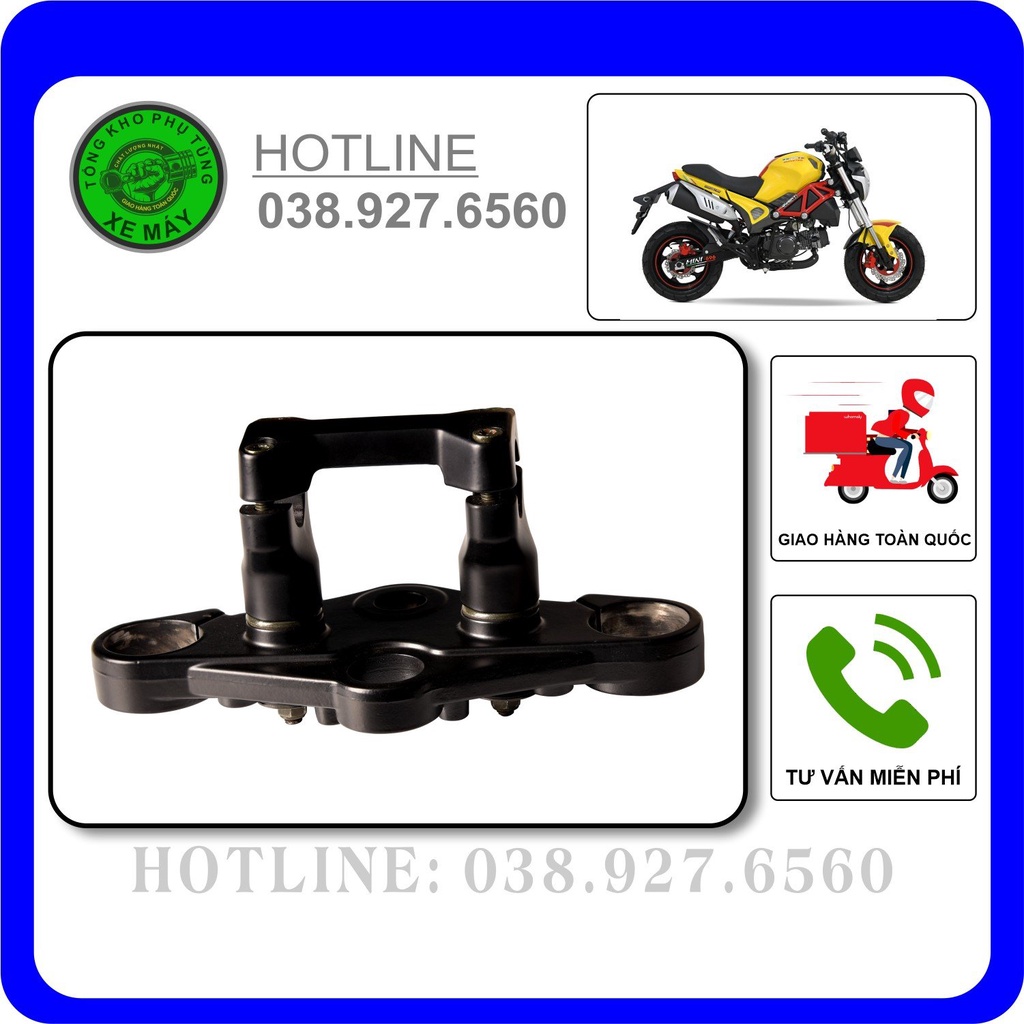 Chảng 3 (ba chạc) + cò ghi tay lái Ducati Monster 110
