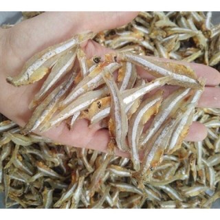 Cá Cơm Trắng, Khô cá cơm đã bỏ đầu rút ruột, túi 1kg