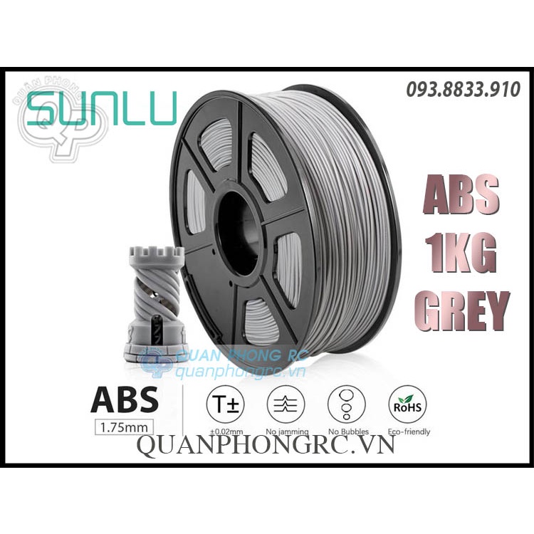 Nhựa In 3D Filament SUNLU ABS 1.75mm 1kg