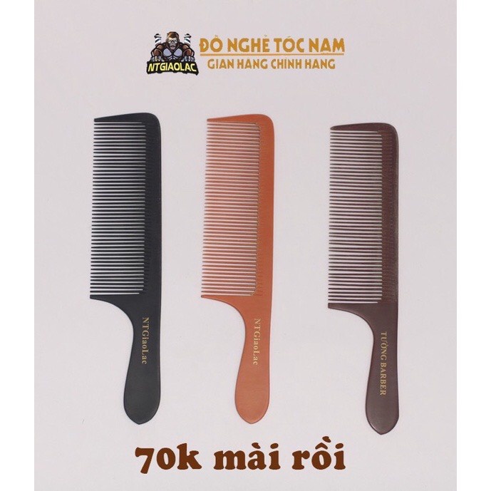 Lược cắt tóc nam bản to 2019