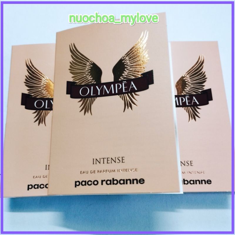 Vial nước hoa Olympea paco rabanne Intense [1.5ml]