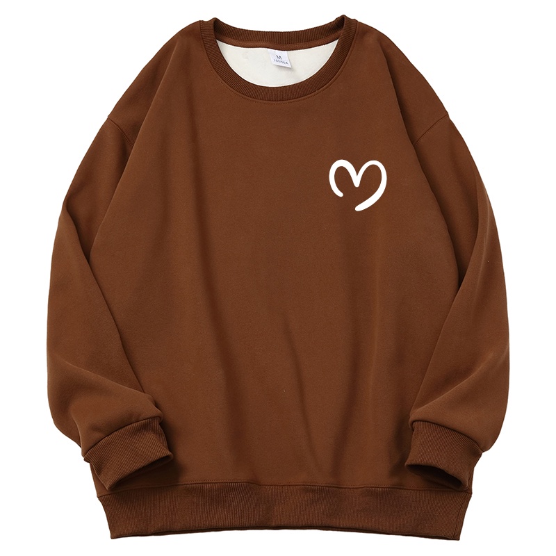 NRVP Áo nỉ thể thao tay dài dáng rộng in hình thỏ năm 2023 phong cách Trung Hàn dành cho nữ