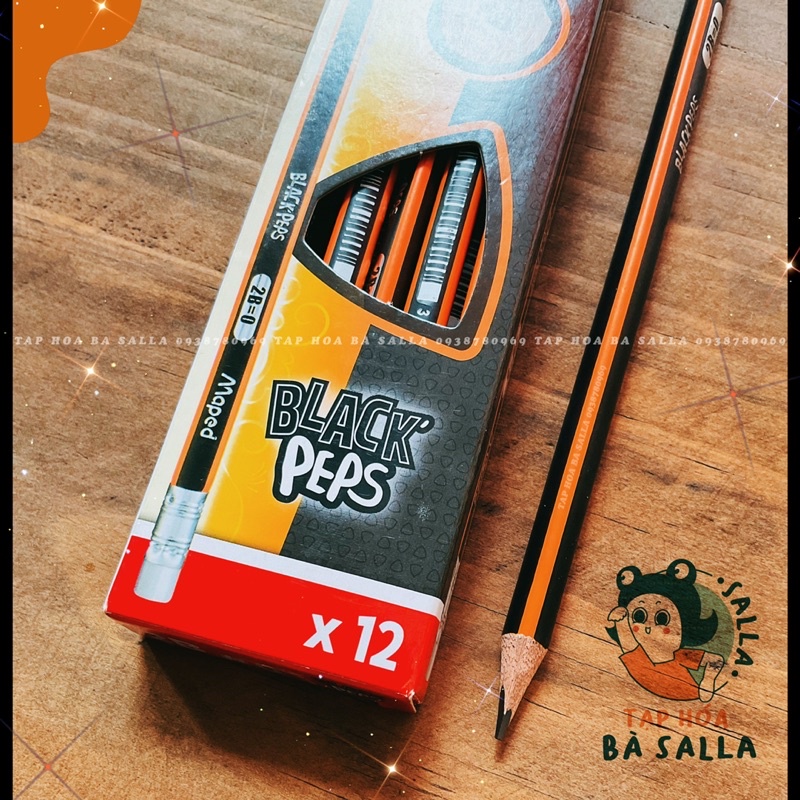 Hộp 12 Bút Chì 2B Maped 851722