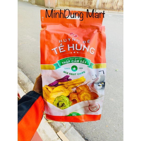 Trái cây sấy thập Cẩm Tề Hùng túi 500g