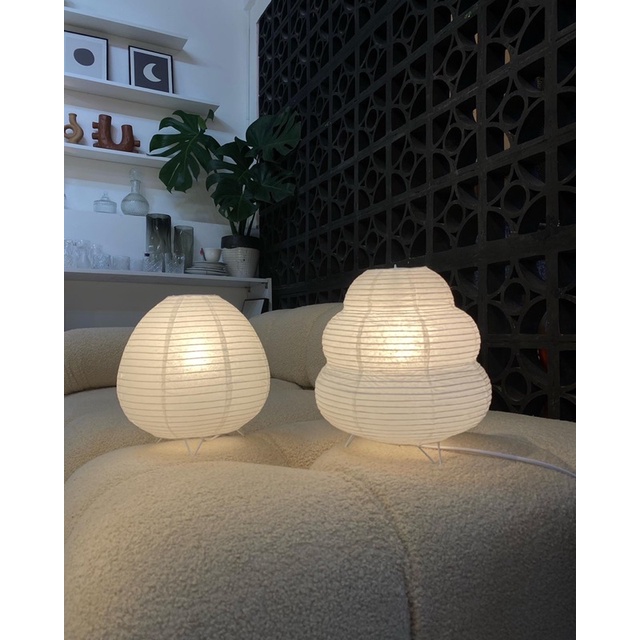 đèn lồng giấy mẫu để bàn