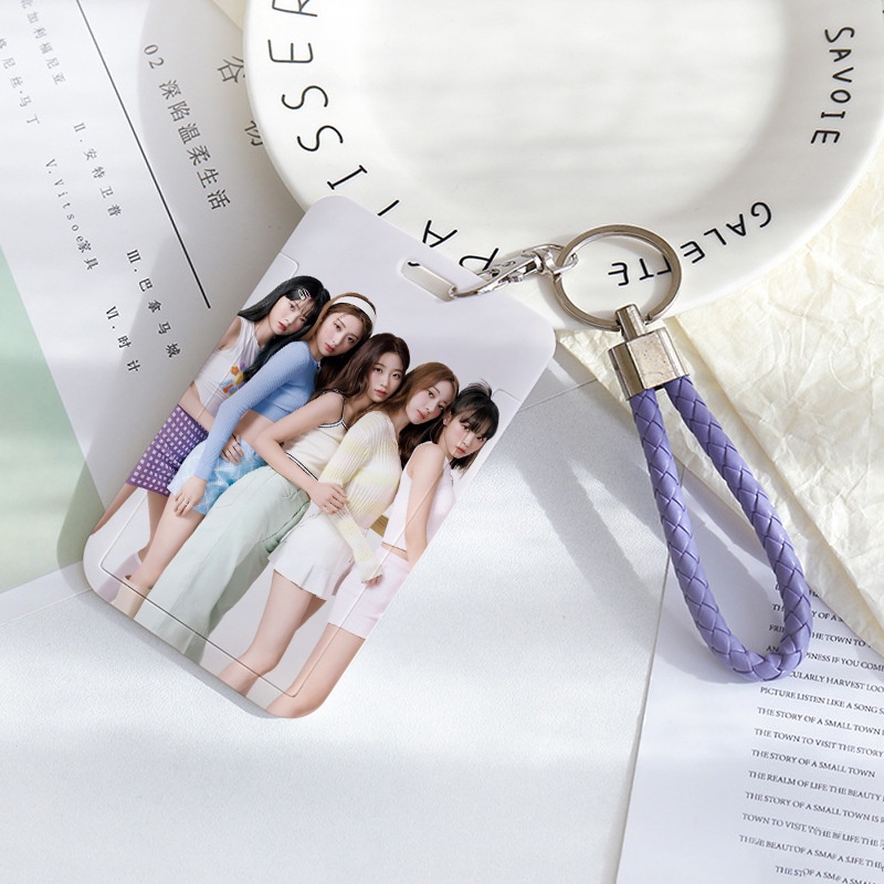 StrayKids,ITZY,IVE,kep1er,LE-SSIERAFIM,SEVENTEEN,TREASURE,TWICE,I-DLE,ATEEZ,NAYEON Lanyards Card HOLDER