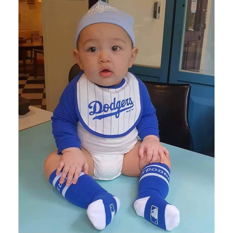 Set 6 món My first MLB bóng chày auth cho bé trai sz 6-12M