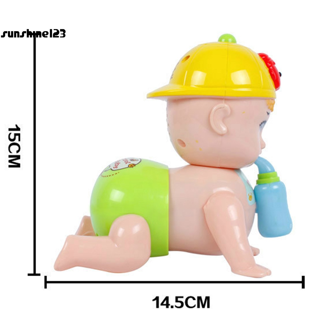 Bộ 123 món đồ chơi búp bê tập bò không độc hại cho bé
