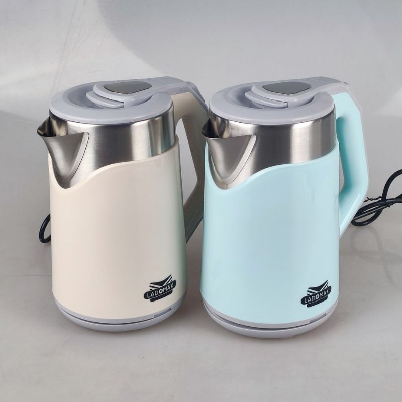 Ấm đun siêu tốc LADOMAX HA 886 dung tích 2,3L Công suất 1500W nhựa nguyên sinh chống gỉ thân ấm 2 lớp cách nhiệt chống n