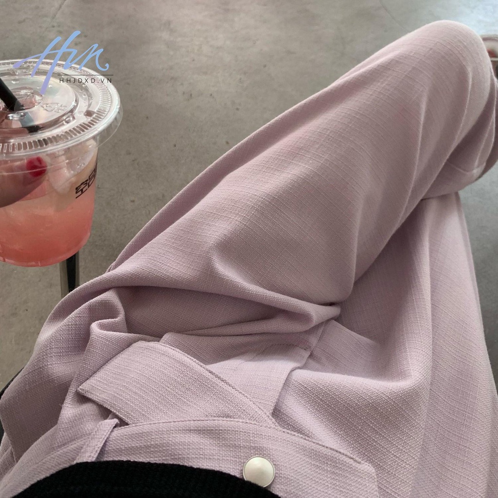 Quần Dài Ống Rộng Có Thể Tháo Rời Thời Trang Mùa Hè Cho Nữ