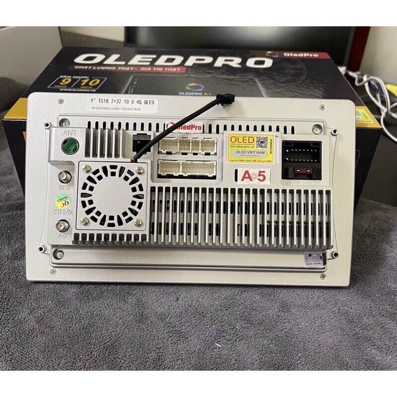 Màn Hình DVD Android Oled Pro A5 New Toyota Avanza, Veloz, Raize 2022, 10icnh kèm dưỡng giắc nguồn zin theo xe