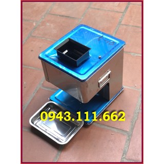 Máy thái tai heo dao tháo rời, thái thịt sống chín