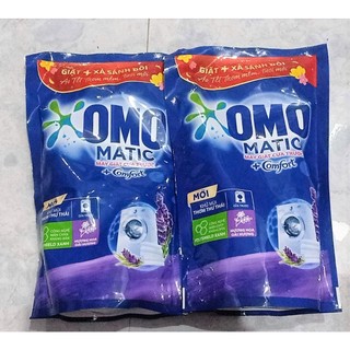 Túi nước giặt OMO Matic chuyên dụng cửa trước 400ml/túi, Nước giặt Omo Matic cửa trước Túi 412g