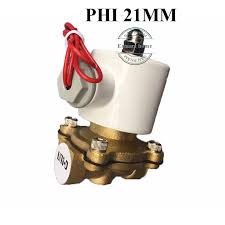 Van điện từ phi 21mm ( thường đóng) - van từ đồng 1 chiều