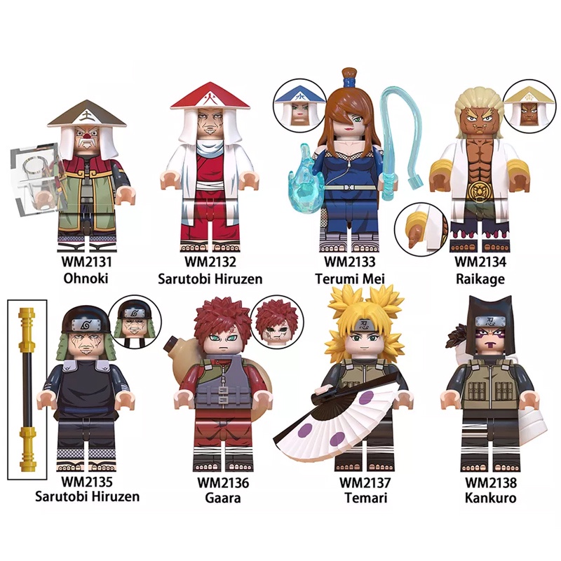 Mô Hình Nhân Vật Phim Anime Naruto Bằng Pvc