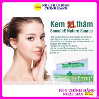 Kem MỜ THÂM SẸO SmoothE Natural Source Nhật Bản tuýp 15g chính hãng hiệu quả sau 2 tuần sử dụng
