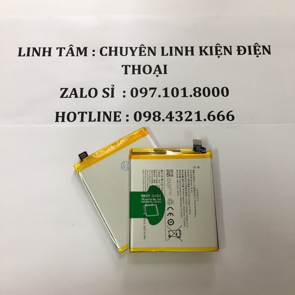 PIN ĐIỆN THOẠI VIVO X27 B-G5 -NEW