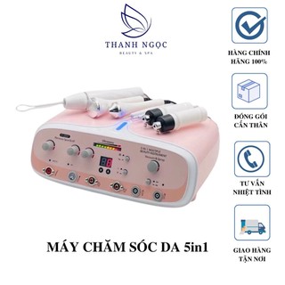 Máy đa năng 5in1, máy chăm sóc da đa năng 5in1 chính hãng model M2897